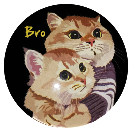 マグネット猫 Bro2 猫マグネット 冷蔵庫 メモマグネット