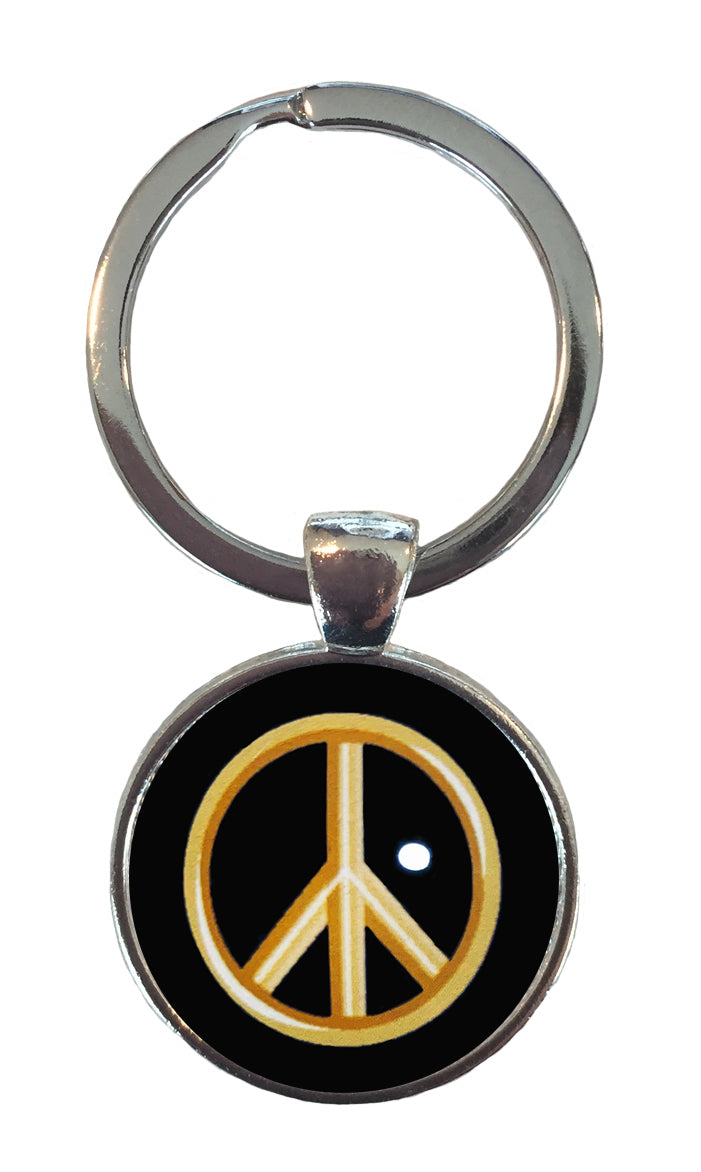 ピース キーホルダー
