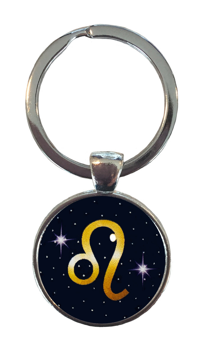 キーホルダー 星座 ♌ 獅子座 しし座 キーリング 星座