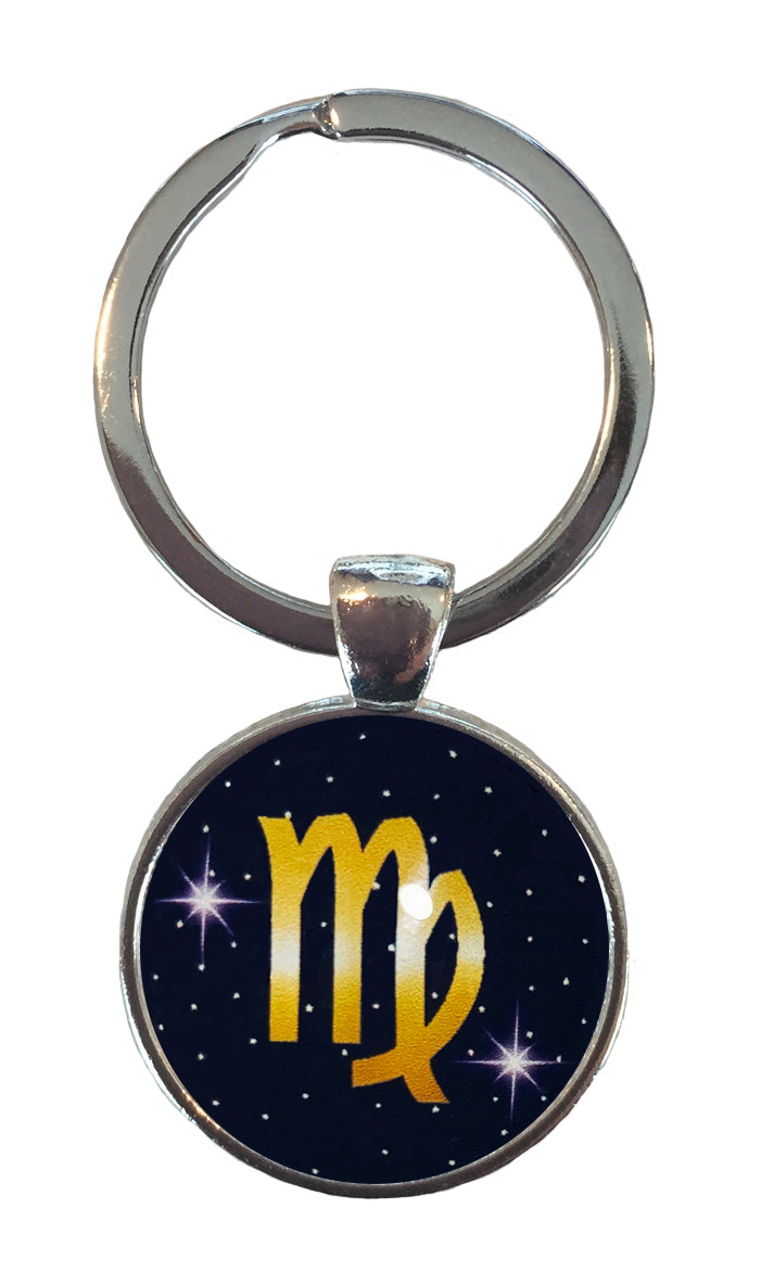 キーホルダー 星座 ♍ 乙女座 おとめ座 キーリング 星座