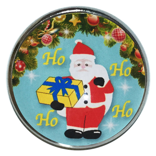 クリスマス ピンバッジ サンタクロース リース BL