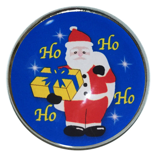 クリスマス ピンバッジ サンタクロース リース NV