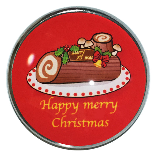 クリスマス ピンバッジ ブッシュドノエル RD クリスマス