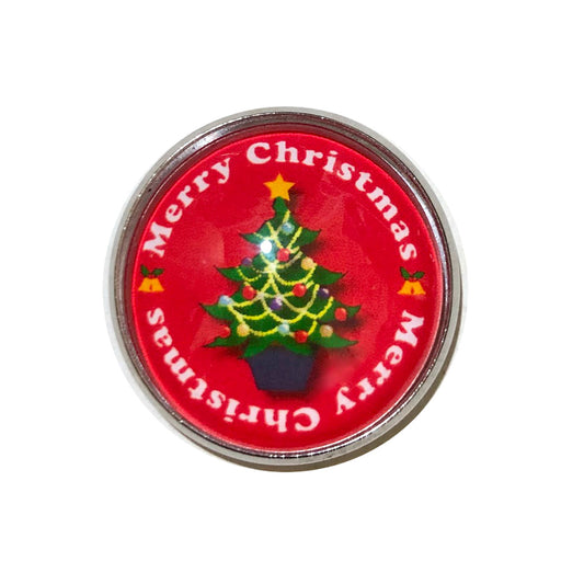 クリスマス ピンバッジ クリスマスツリー 2 RD クリスマス