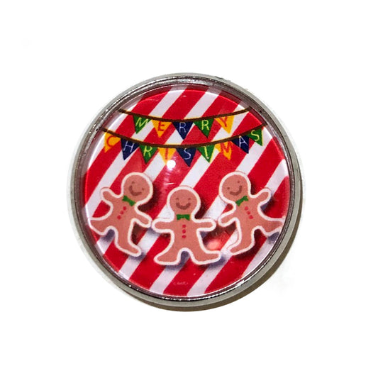 クリスマス ピンバッジ トリプル ジンジャークッキー RD クリスマス