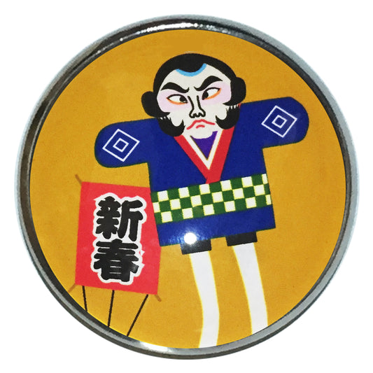 ピンバッジ 正月