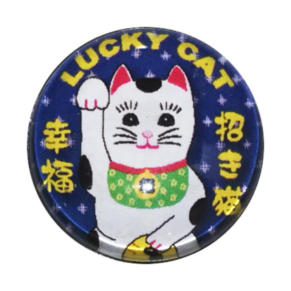 ピンバッジ 縁起物 招き猫 ピンバッジ まねきねこ ピンブローチ ピンバッジ招き猫