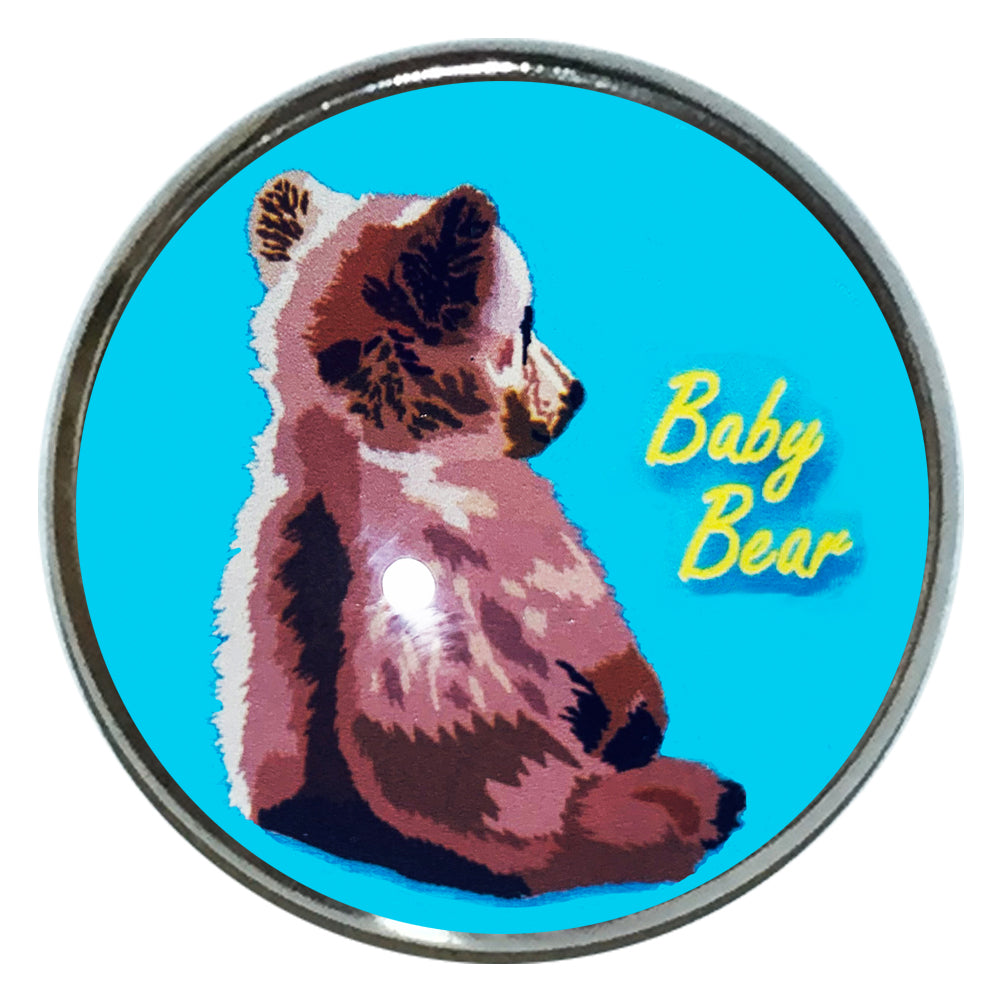 アニマル ピンバッジ 子熊 B ベイビー ピンバッチ 動物 – 犬・猫イラストGoods かけがえのない地球