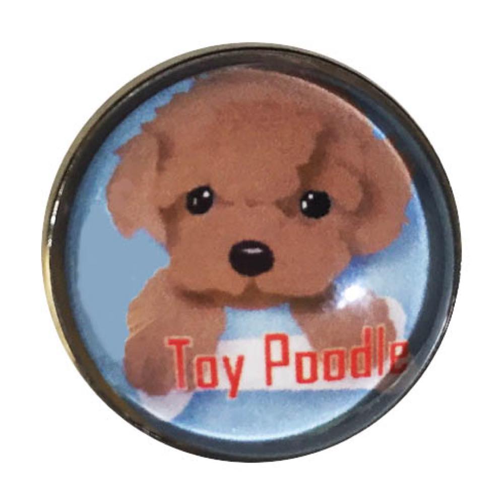 ピンバッチ 子犬