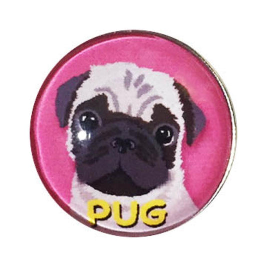ピンバッチ 子犬