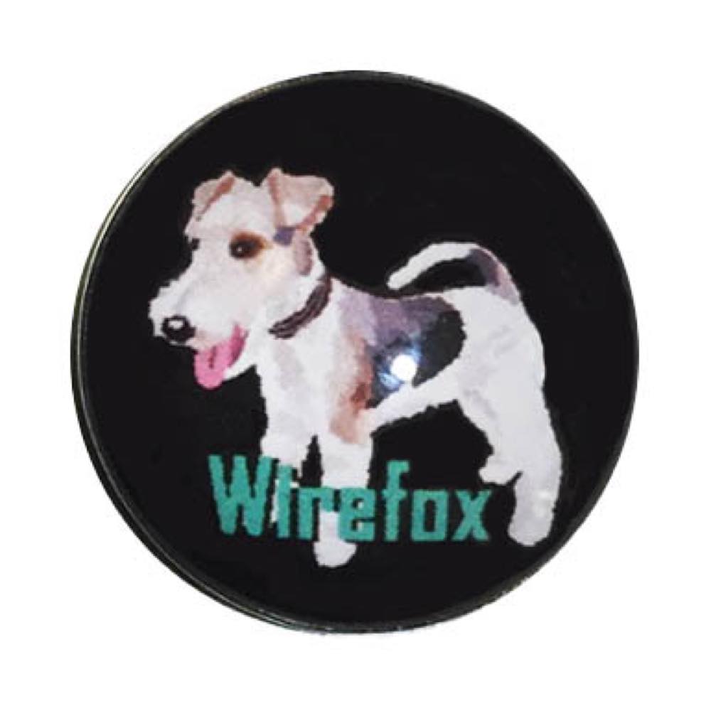 ピンバッチ 子犬