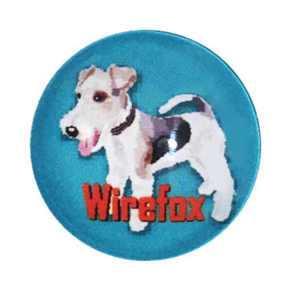 ピンバッチ 子犬