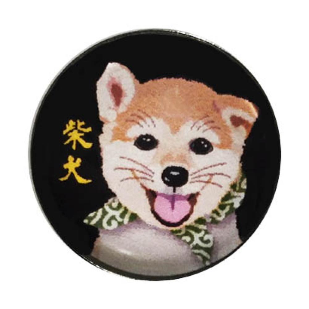 ピンバッチ 子犬