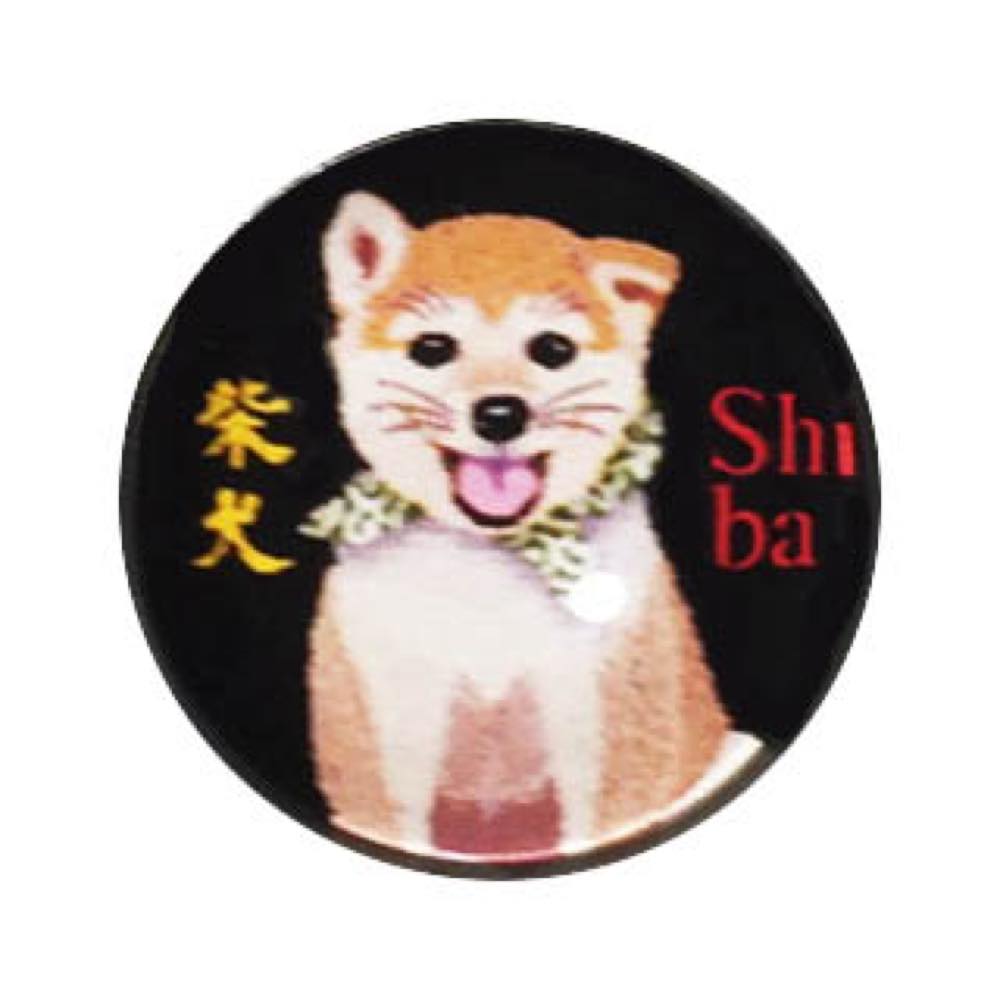 ピンバッチ 子犬