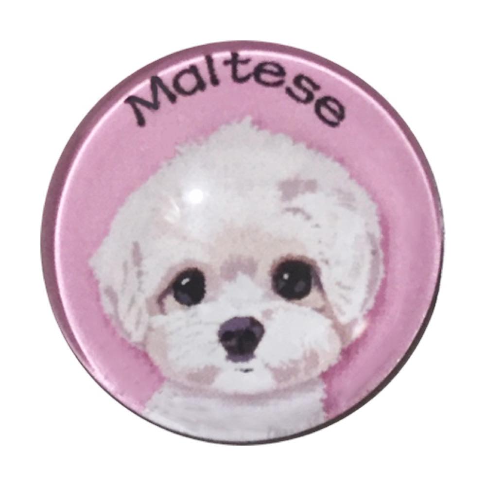 ピンバッチ 子犬