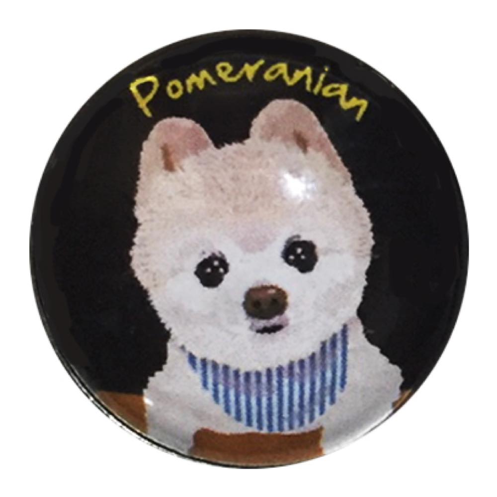 ピンバッチ 子犬