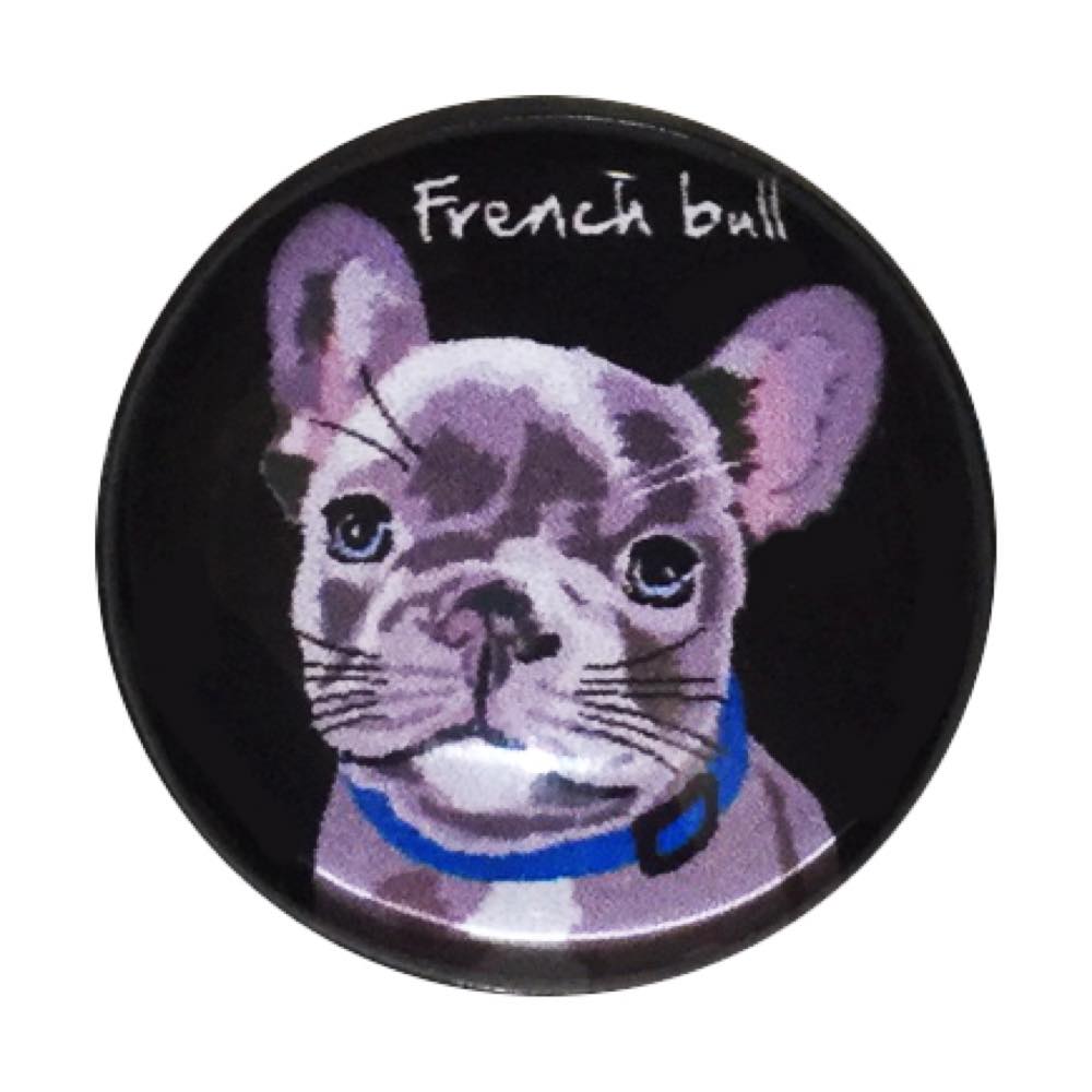 ピンバッチ 子犬