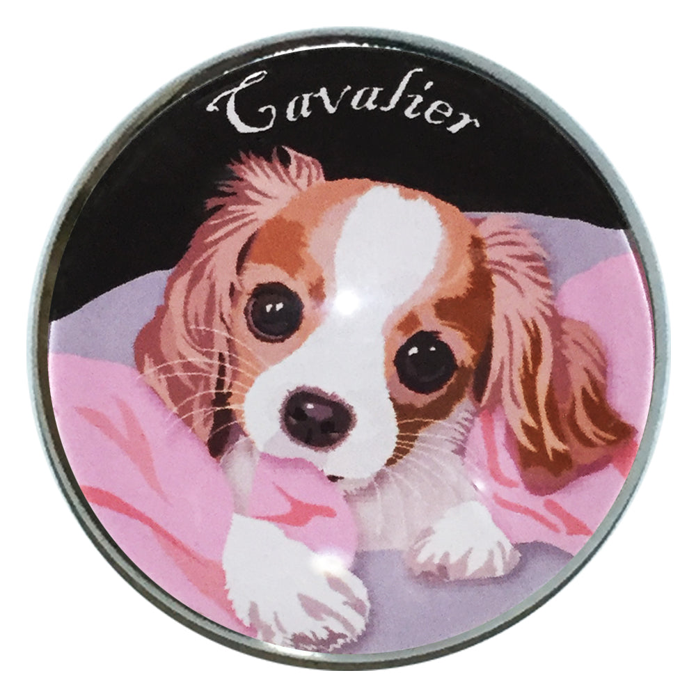 ピンバッチ 子犬