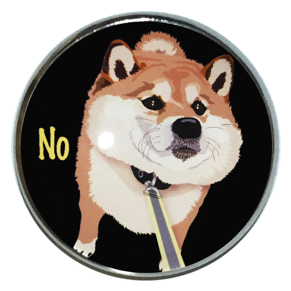 ピンバッチ 子犬