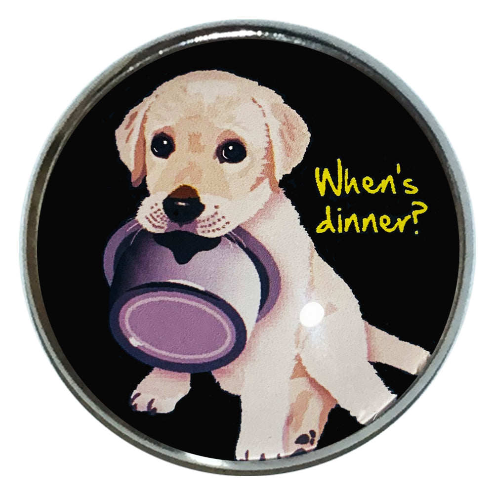 ピンバッチ 子犬