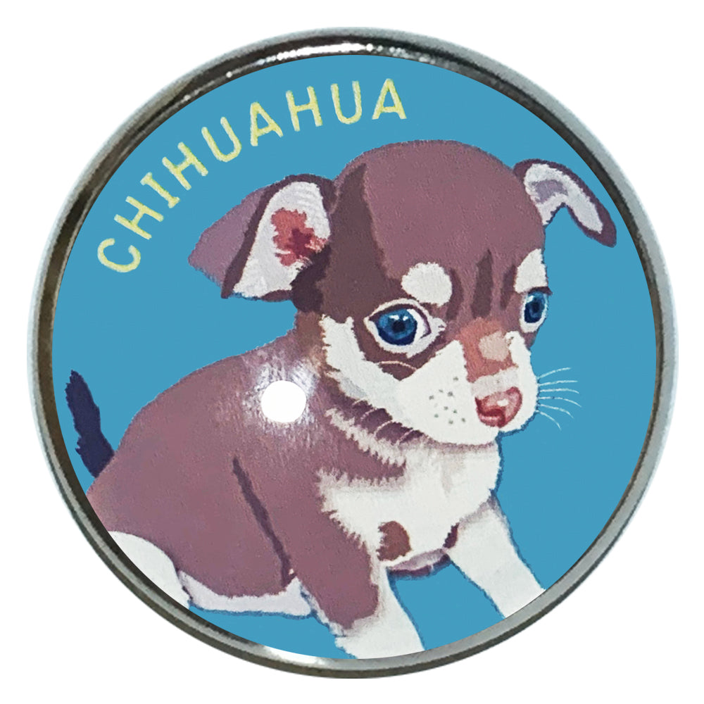 ピンバッチ 子犬