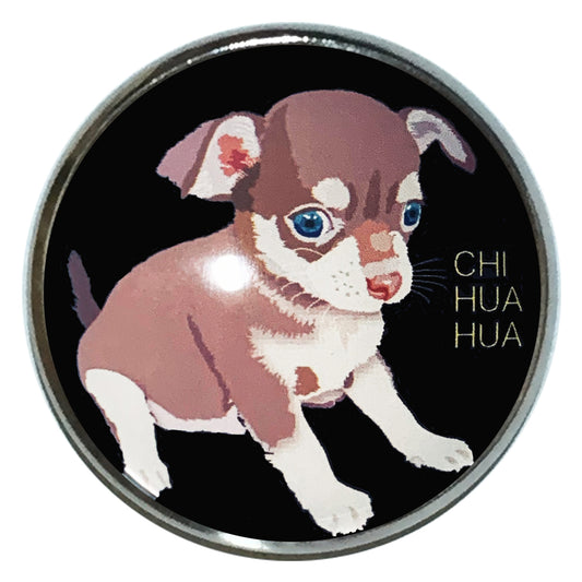 ピンバッチ 子犬