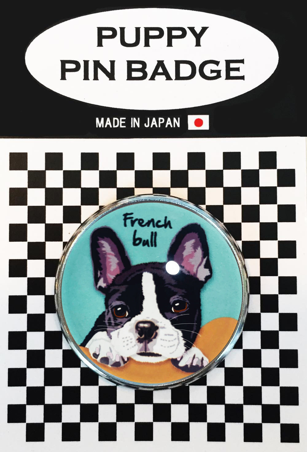 le Bonbon(ル ボンボン) ピンバッジ 犬 フレンチブル B バッチブローチ 犬 ピンバッジ 犬 ブローチ 犬