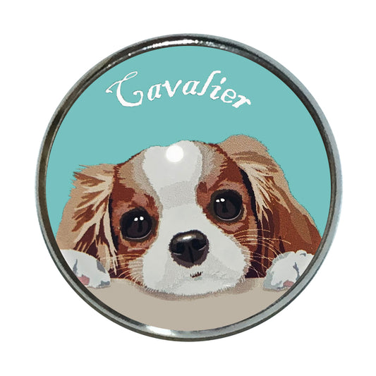ピンバッチ 子犬