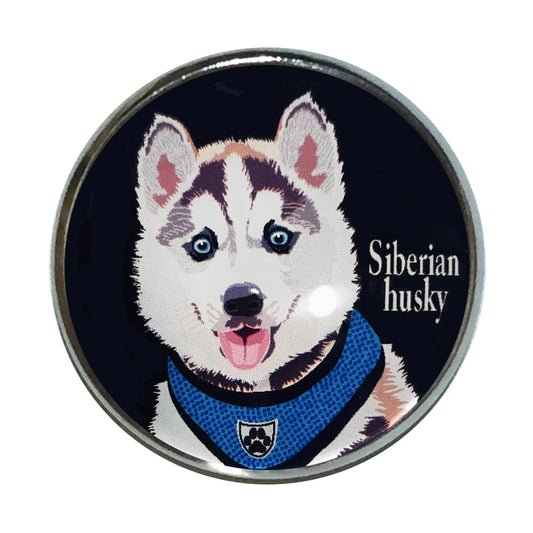 ピンバッチ 子犬