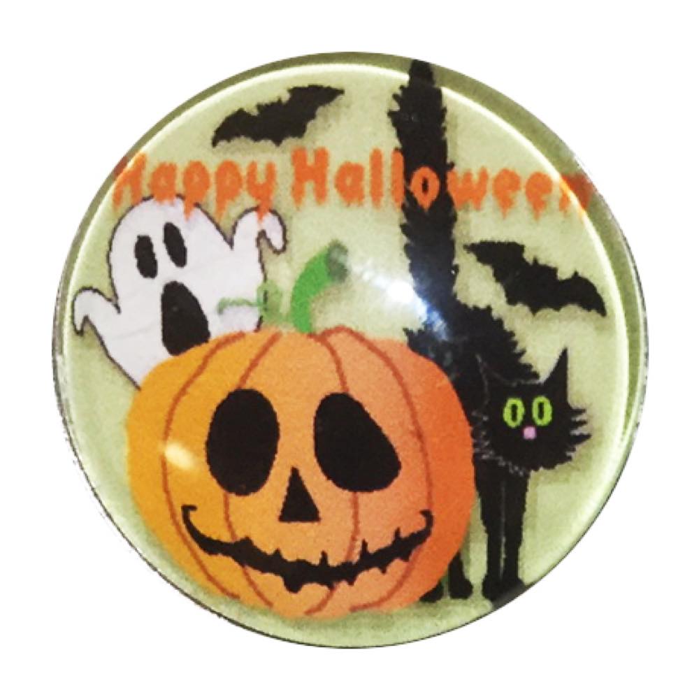 ピンバッジ ハロウィン ファミリー ハロウィン パンプキン 黒猫 ゴースト ジャックオーランタン