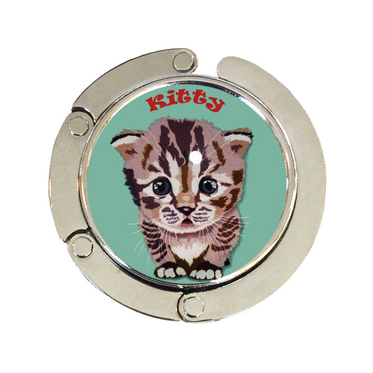 バッグハンガー Kitty BL バッグフック バッグ掛け 猫 バッグハンガー