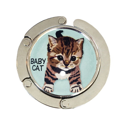 バッグハンガー Baby Cat BL バッグフック バッグ掛け 猫 バッグハンガー