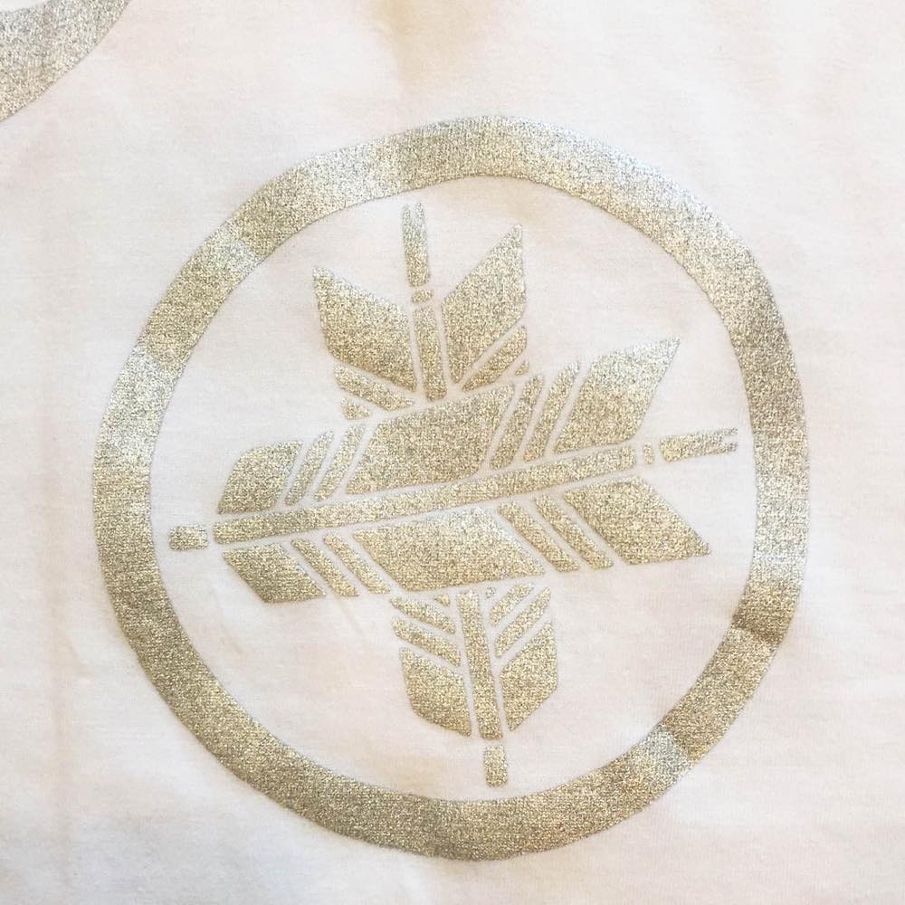 Tシャツ 家紋 白 和柄 メンズ Tシャツメンズ半袖