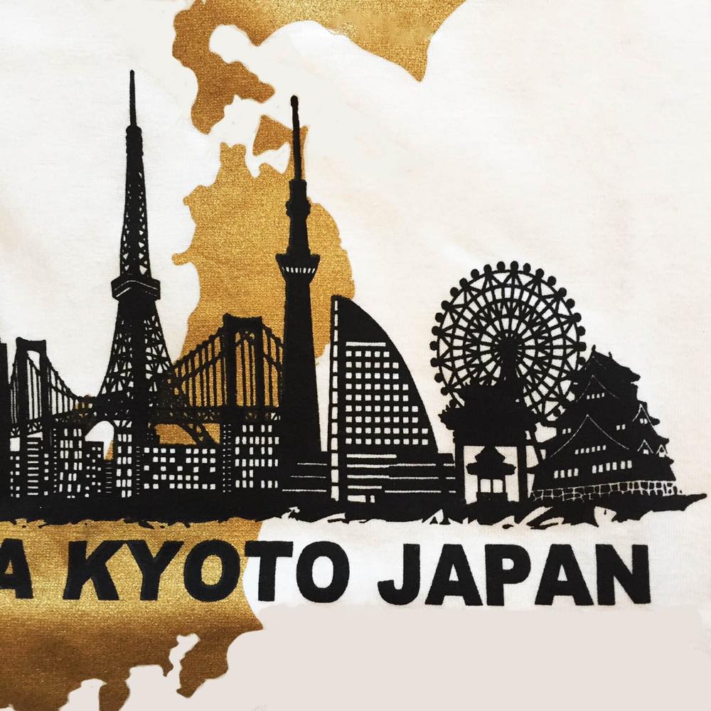 日本列島 Tシャツ