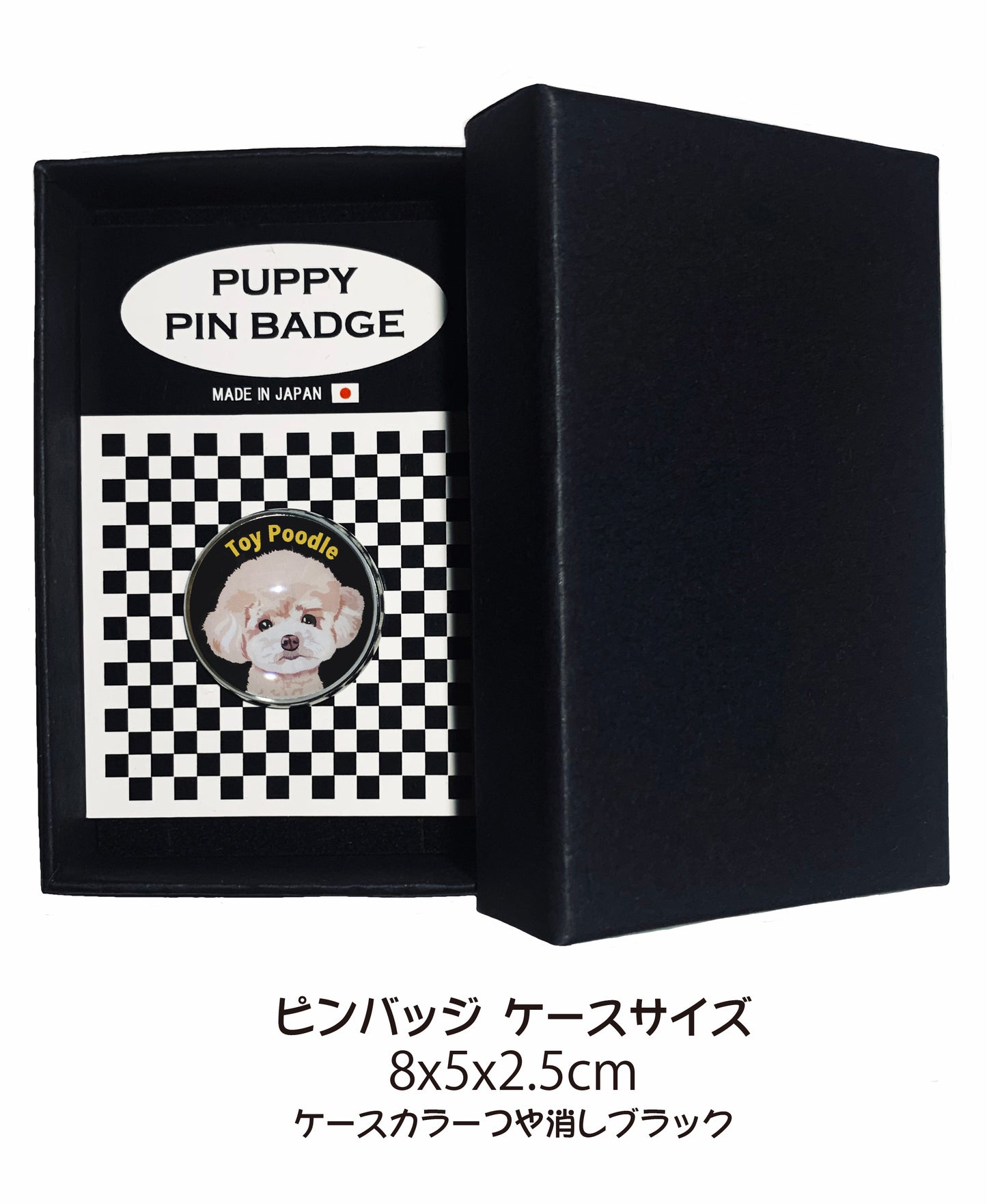 le Bonbon(ル ボンボン) ピンバッジ 犬 コッカスパニエル BL ピンバッチブローチ 犬 ピンバッジ 犬 ブローチ 犬