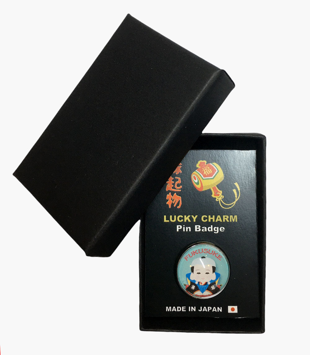 ピンバッジ 縁起物 おかめ ピンバッジ オカメピンブローチ ピンバッジおかめ