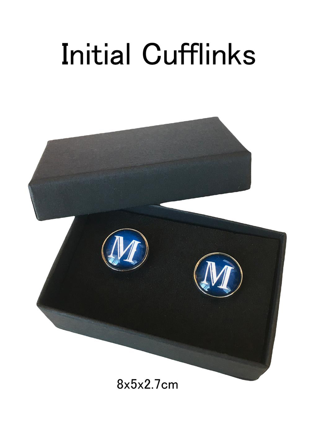 カフス イニシャル R イニシャル カフスボタン カフリンクス