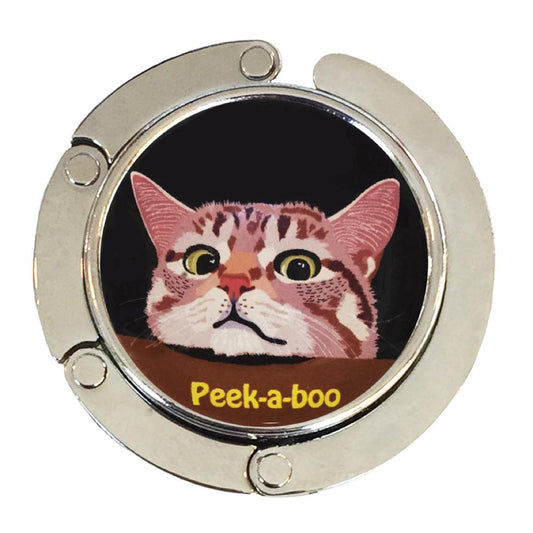 バッグハンガー ピークアブー 2 バッグハンガー 猫 バッグフック バッグ掛け 猫 バッグハンガー