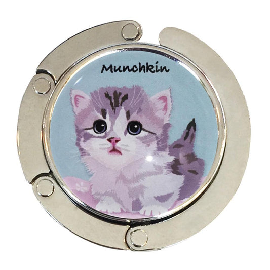 バッグハンガー マンチカン BLバッグフック バッグ掛け 猫 バッグハンガー