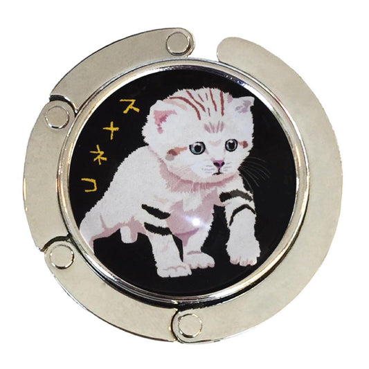 バッグハンガー スナネコ BK バッグフック バッグ掛け 猫 バッグハンガー