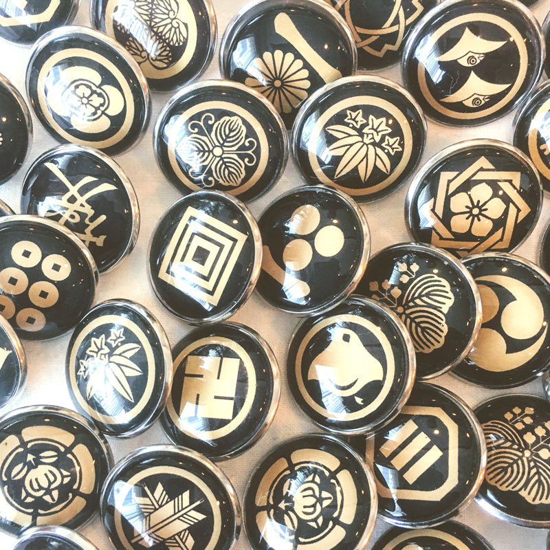 家紋 ピンバッジ 花菱 家紋 ピンバッチ