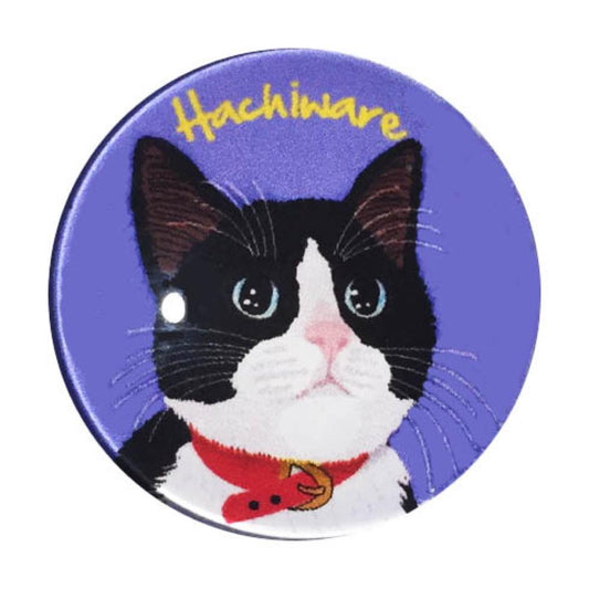マグネット 猫 マグネット ハチワレ猫 Cat 猫 イラスト Cat magnet