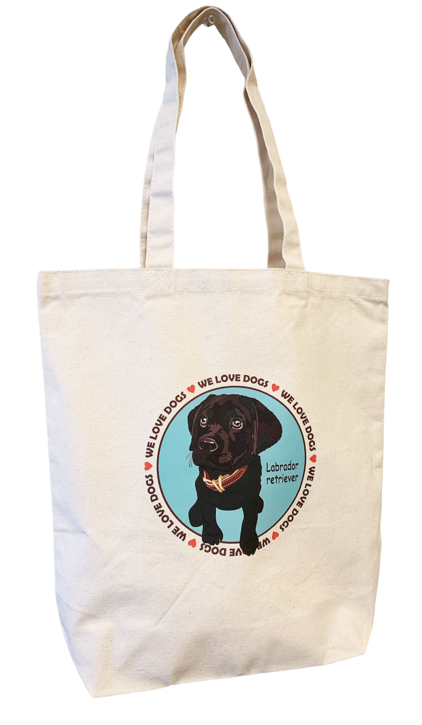 le Bonbon(ル ボンボン)　トートバッグ ラブラドールレトリバー Labrador Retriever 犬イラスト バッグ