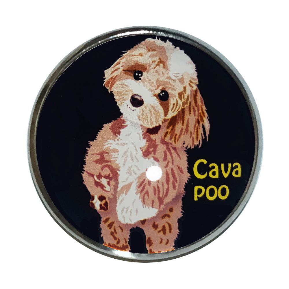 ピンバッチ 子犬