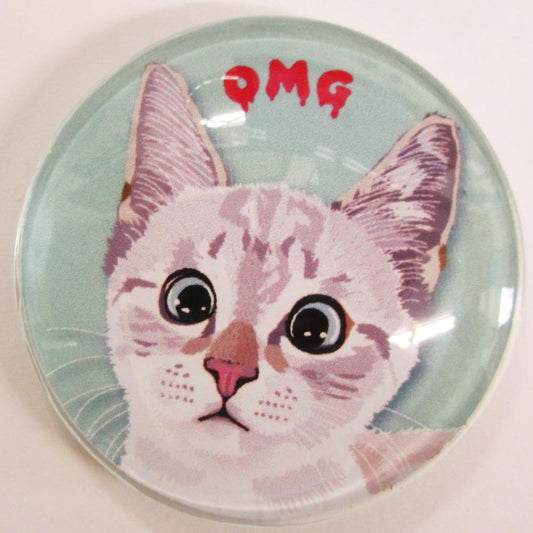 猫 マグネット オーマイゴッド Cat omg 猫 イラスト Cat magnet