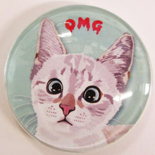 画像をギャラリービューアに読み込む, 猫 マグネット オーマイゴッド Cat omg 猫 イラスト Cat magnet
