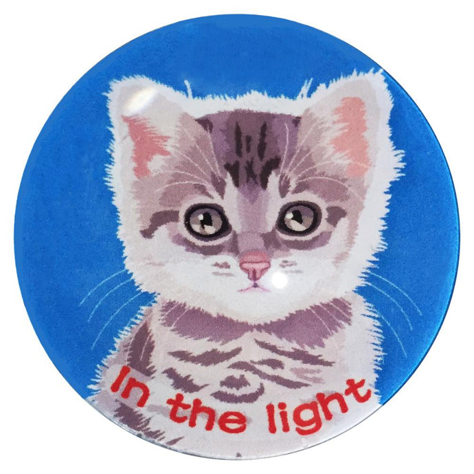 マグネット猫 光の中の猫 BL 猫マグネット 冷蔵庫 メモマグネット マグネット猫