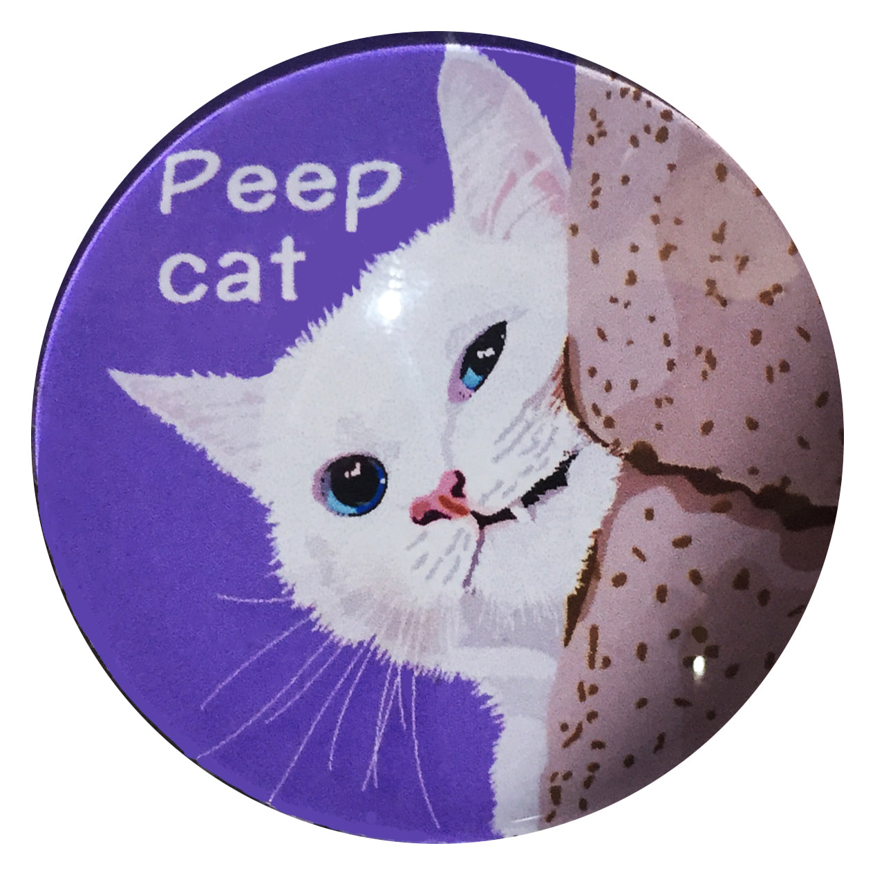 マグネット猫 peep cat 1 猫マグネット 冷蔵庫 メモマグネット
