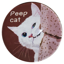 画像をギャラリービューアに読み込む, マグネット猫 peep cat 2 猫マグネット 冷蔵庫 メモマグネット
