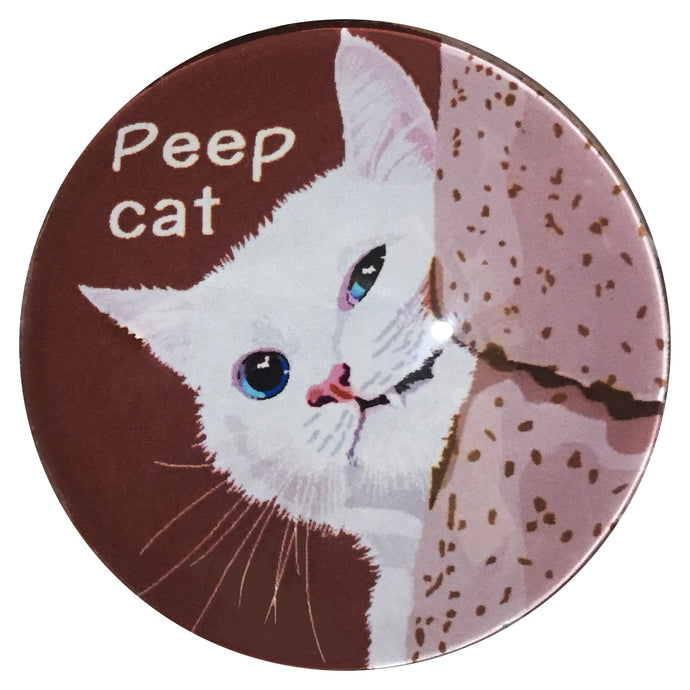 マグネット猫 peep cat 2 猫マグネット 冷蔵庫 メモマグネット